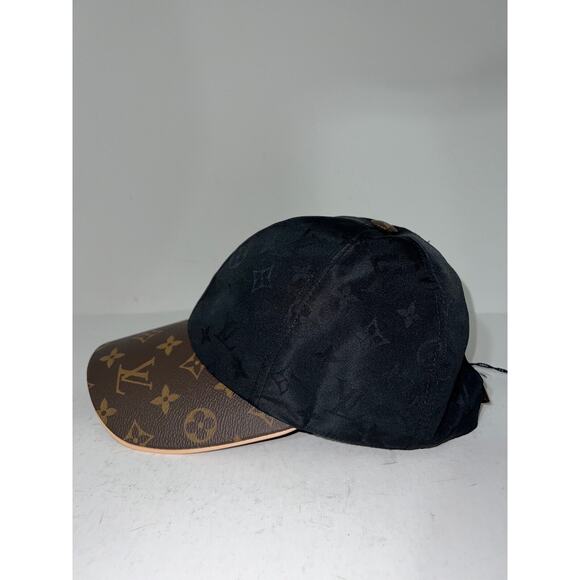 Louis Vuitton LV Get Ready Cap Black Brown Monogram Logo Sun Baseball Hat M main image 5